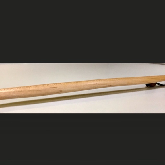 New Unused Hand Crafted Artisan Maple/Cherry Maple Shoehorn - Picture 4 of 9